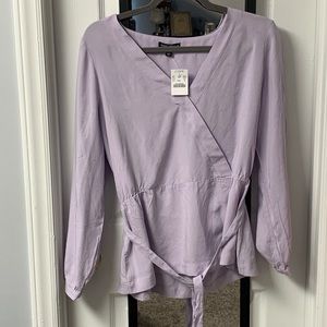 J Crew Wrap Top